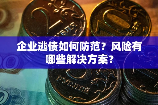 武汉企业逃债如何防范？风险有哪些解决方案？