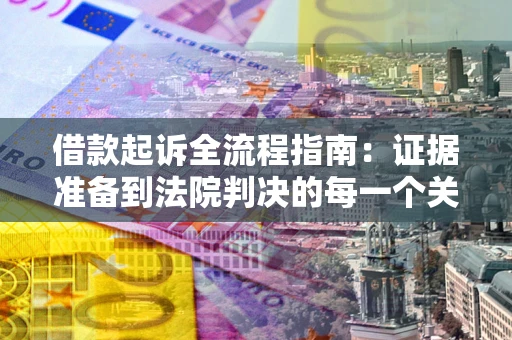 武汉借款起诉全流程指南：证据准备到法院判决的每一个关键步骤