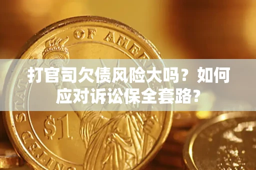 武汉打官司欠债风险大吗？如何应对诉讼保全套路？