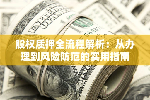 武汉股权质押全流程解析：从办理到风险防范的实用指南