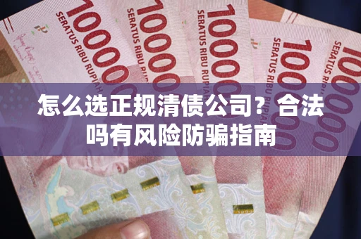 武汉怎么选正规清债公司？合法吗有风险防骗指南