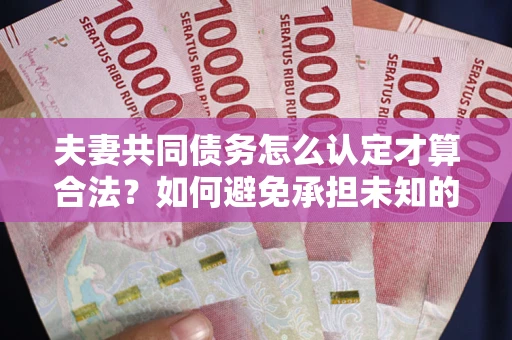 武汉夫妻共同债务怎么认定才算合法？如何避免承担未知的债务风险？